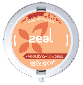 Zeal - Oxy-Gen Powered Fragrance Refill for Viva-E & Shield Dispensers