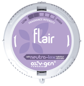 Flair - Oxy-Gen Powered Fragrance Refill for Viva-E & Shield Dispensers