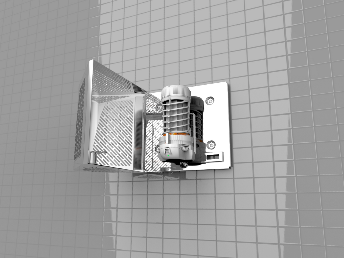 Shield - Vandal Proof Dispenser - Oxygen Powered Air Freshening System
